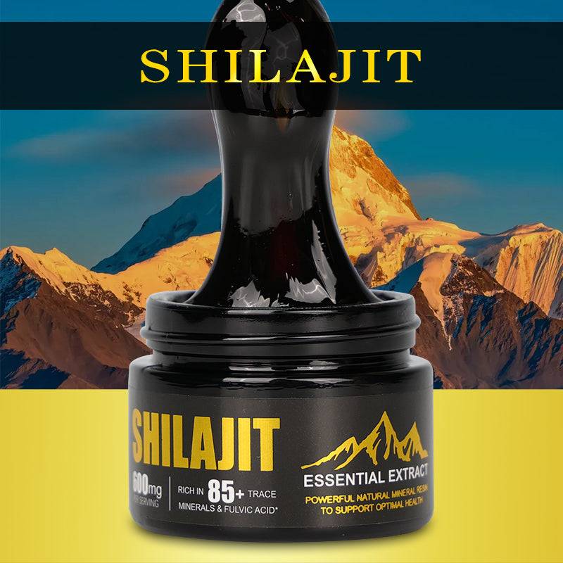 Pure Himalayan Shilajit Extract – 75%+ Fulvic Acid, 85+ Trace Minerals – Premium Gold Grade Resin for Energy, Vitality & Mental Clarity – 50g