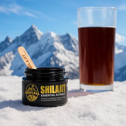 Gold Level Himalayan Shilajit Extract – 75%+ Fulvic Acid, 85+ Trace Minerals – Premium Gold Grade Resin for Energy, Vitality & Mental Clarity