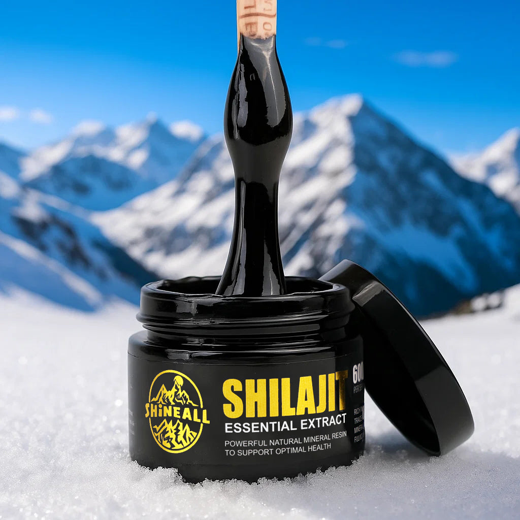 Gold Level Himalayan Shilajit Extract – 75%+ Fulvic Acid, 85+ Trace Minerals – Premium Gold Grade Resin for Energy, Vitality & Mental Clarity